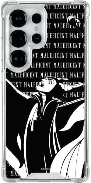 Skinit Clear Phone Case Compatible with Galaxy S25 Ultra - Officially Licensed Disney Villains Characters Art Design