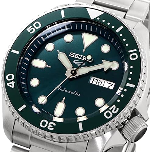 Vista 3 de Seiko 5 Sports Automatic SRPD61K1 Reloj de acero para hombre plateado Automático