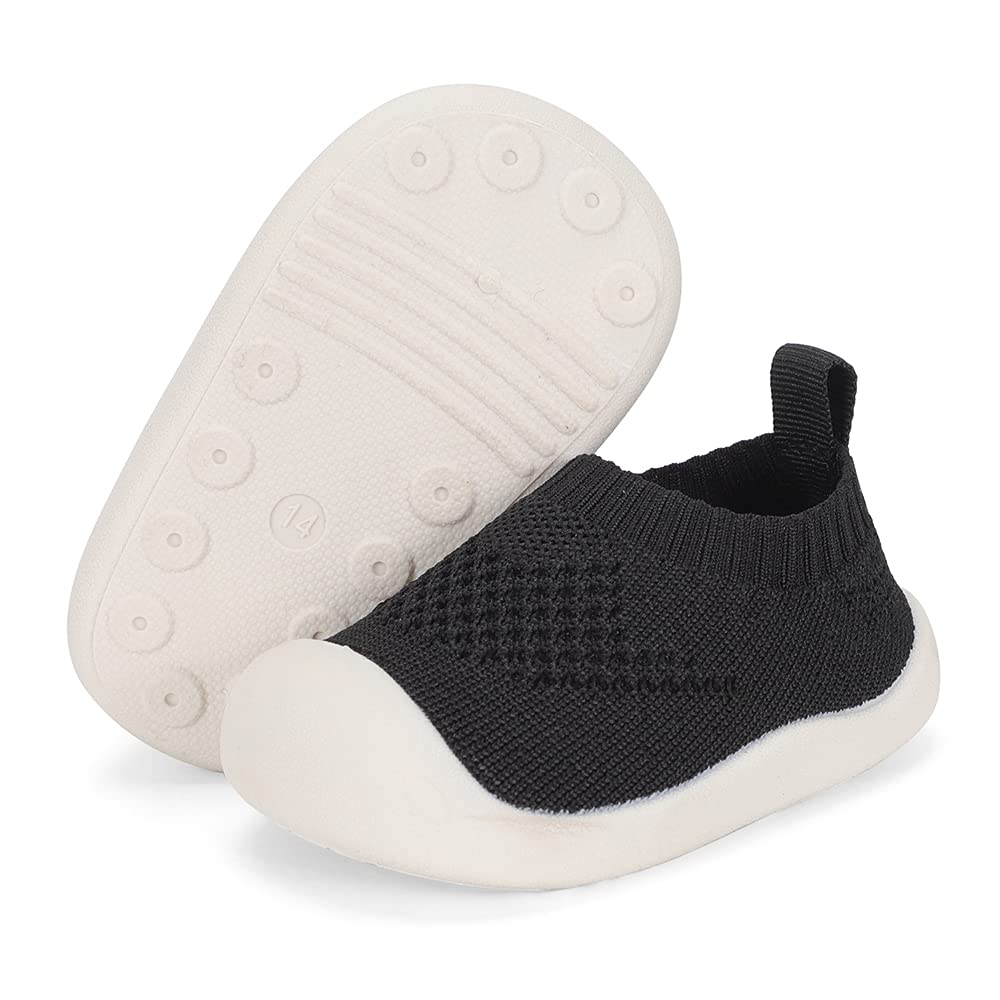 MK MATT KEELY Baby First Walking Shoes for Wide Feet Boys Girls Soft Mesh Breathable Sneakers for Toddler Infant — view 5