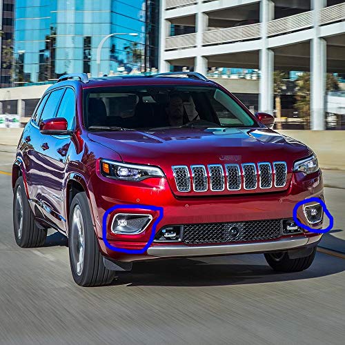 LED luz diurna DRL parachoques delantero Cherokee 2019 2020 6000K 7