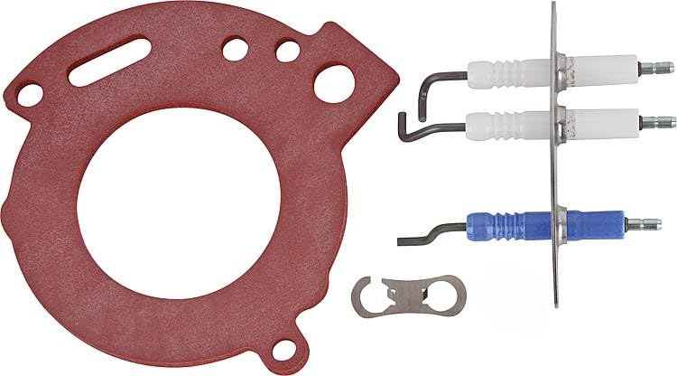 Ritzer Kit elettrodi con guarnizione bruciatore per Buderus Junkers pezzo di ricambio Art. n.: 87181070870 GB172 GBH172 GB172-24K, ZSB, ZWSB, GB182i