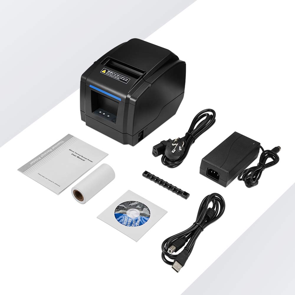 Thermal Receipt Printer, LOSRECAL Restaurant Kitchen Printer of Sound