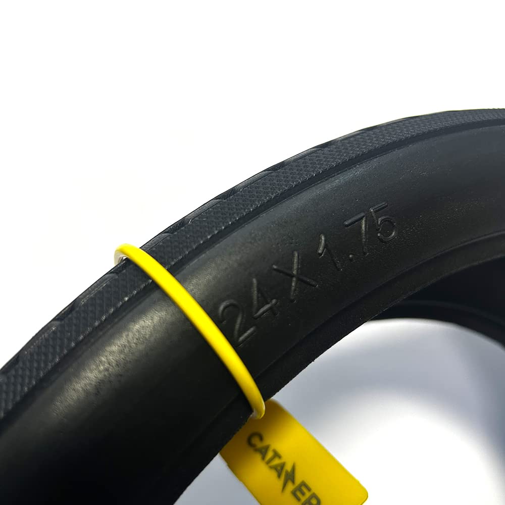 Opona rowerowa 24-calowa MTB solidna stała przekładnia rower szosowy kolarstwo bezdętkowa opona bez pompowania 24 x 1,75