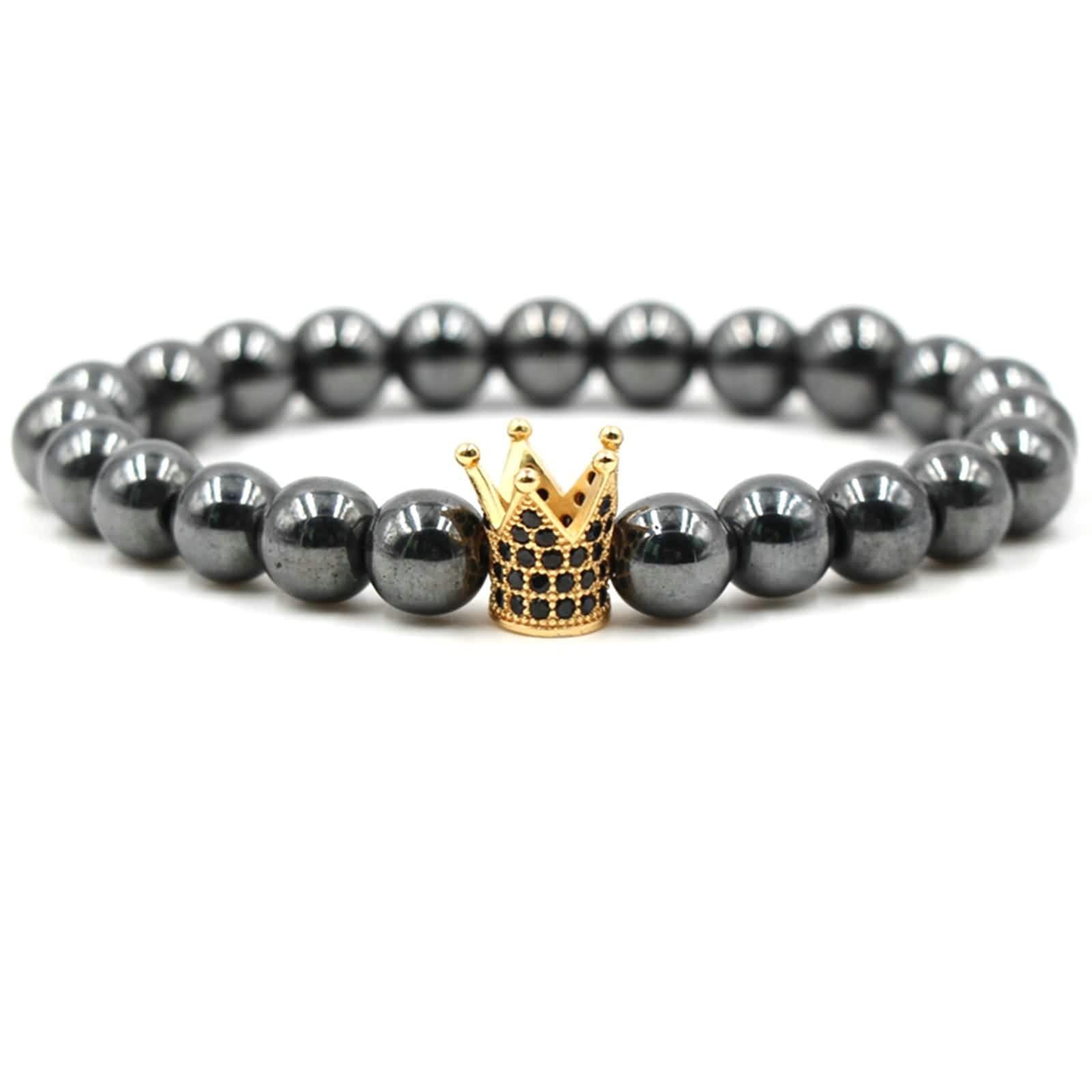 Bracelets de perles d'agate, le cadeau idéal en pierre 8mm - 2