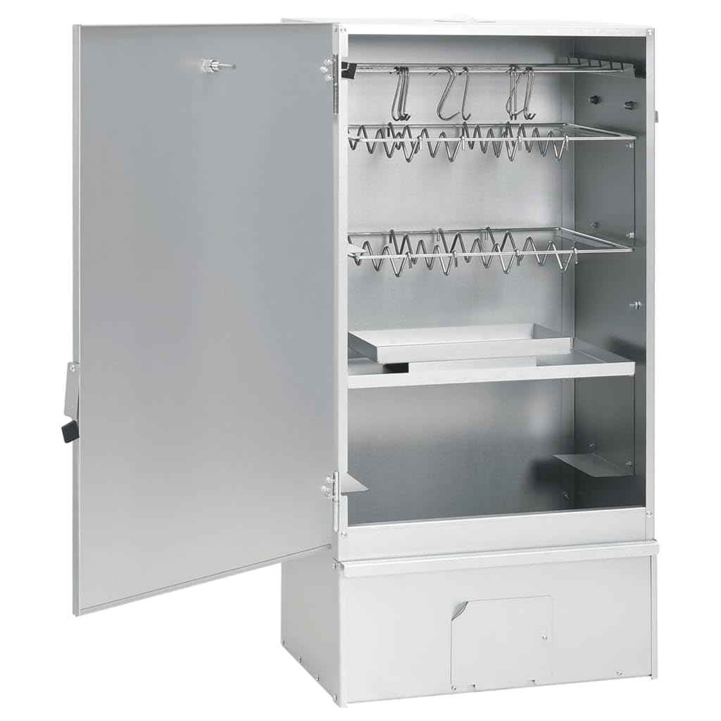 Generico Forno Affumicatore BBQ Generatore Fumo Freddo Acciaio Zincato,Argento,15.57kg,3200769
