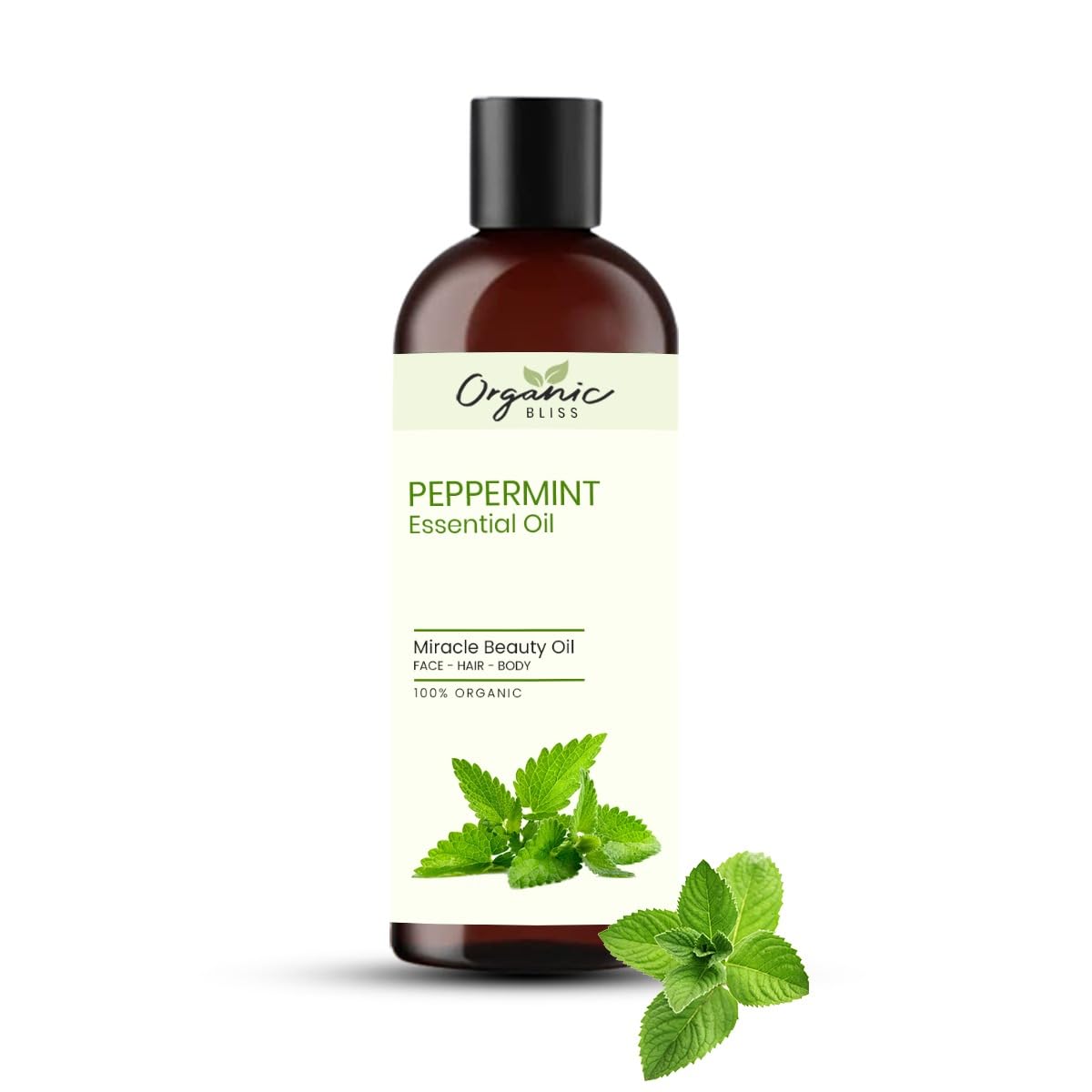 Organic Bliss Pippermint Essential Oil 100% Pure and Natural Therapeutic Grade Essential Oil for Hair Skin Care (50 ML) (B0CHYXFLQP) Amazon Price History, Amazon Price Tracker