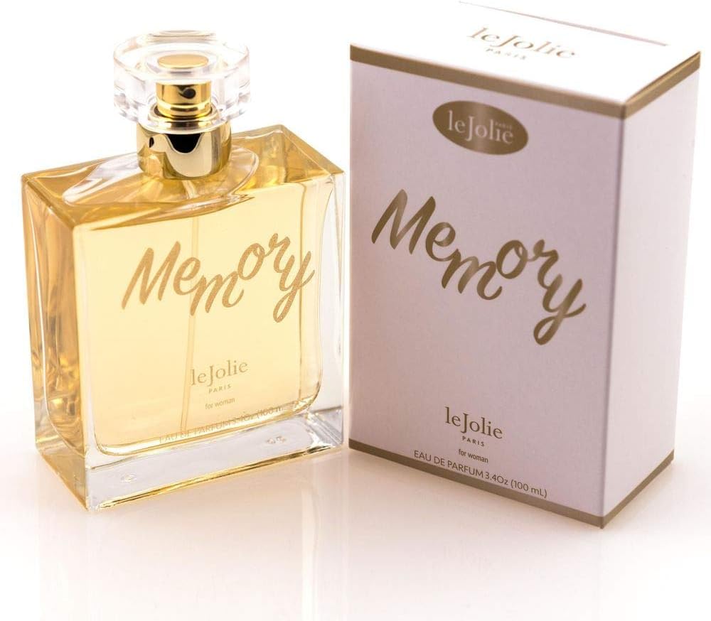 Le Jolie Memory Perfume For Women | Cologne for Women | Fragrance for Women | Eau de Parfum - 3.4Oz