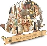 Generisch Igel Geschenk personalisiert - Foto Holzbild opt. 