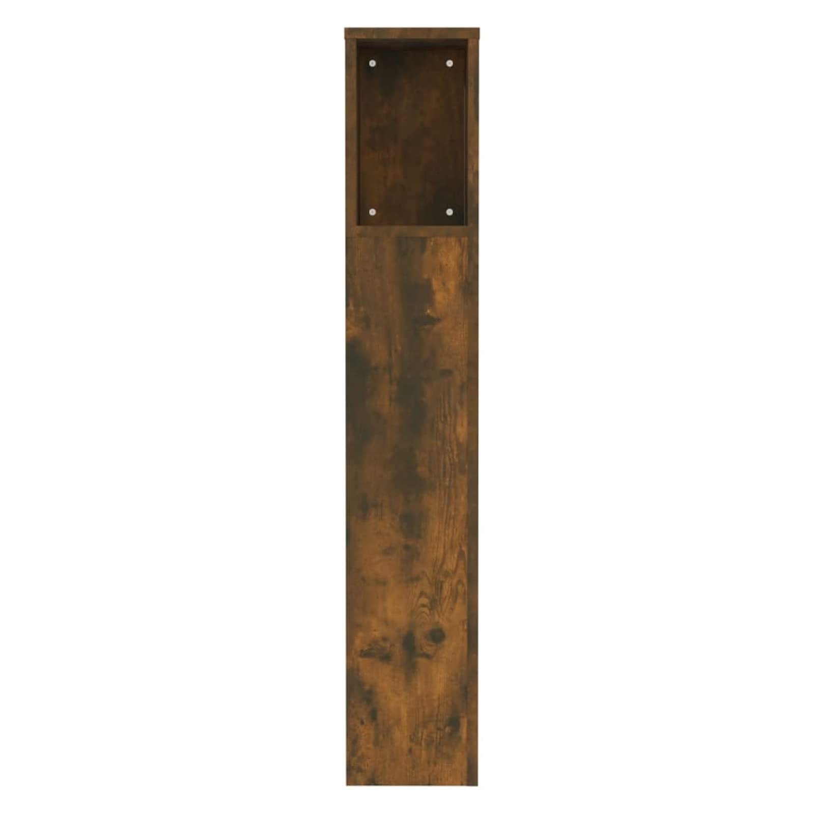 DJEKA tête de lit avec Rangement 100 Tete de lit 100 cm Bois têtes de lit pour Adulte-Chêne fumé-2-100x18,5x104,5 cm
