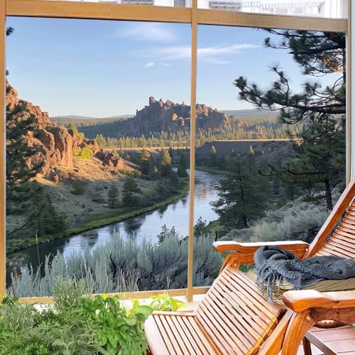 Película adhesiva para ventana con diseño de vidriera 2 piezas miniatura 4