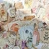 400PCS Vintage Scrapbook Paper Journaling Scrapbooking Supplies Kit Aesthetic Decorative Craft Paper Assorted for Bullet Junk Journals Card Making Craft DIY, Memory Post Office Series #1