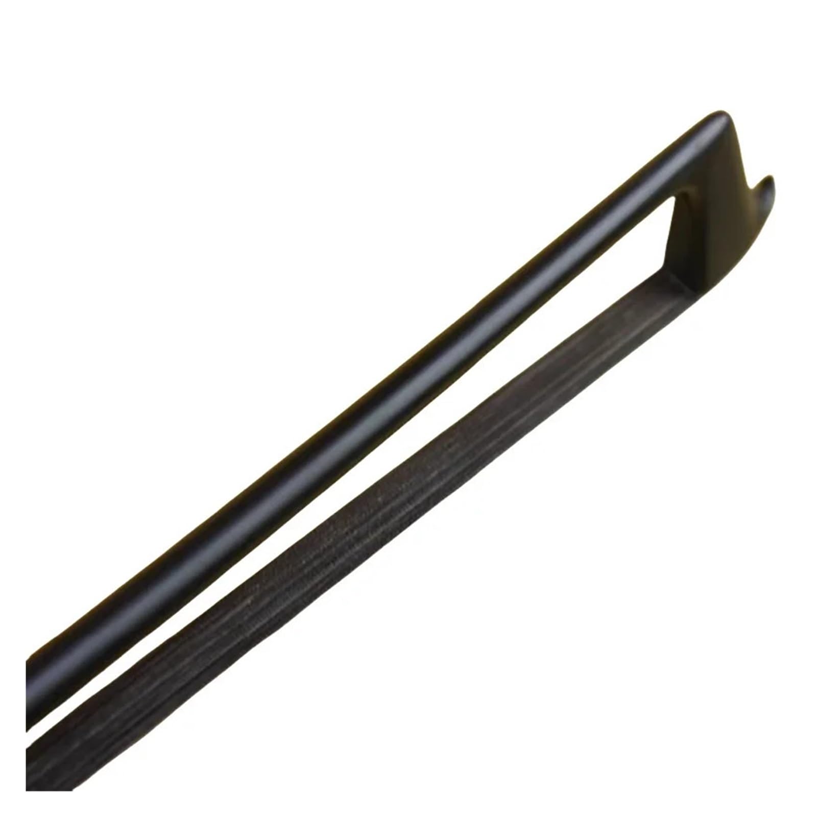 Arco de violín de fibra de carbono negro 4/4 pelo de caballo negro de tamaño completo
