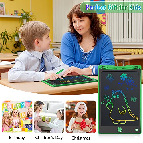 Kids Writing Tablet, Hockvill 8.8 Inch Doodle Board For Toddlers, Dinosaur Toys For 3 4 5 6 7 Year Old Boys Girls, Colorful Electronic Drawing Pad, Educational & Learning Birthday Gift For Children #TOP6