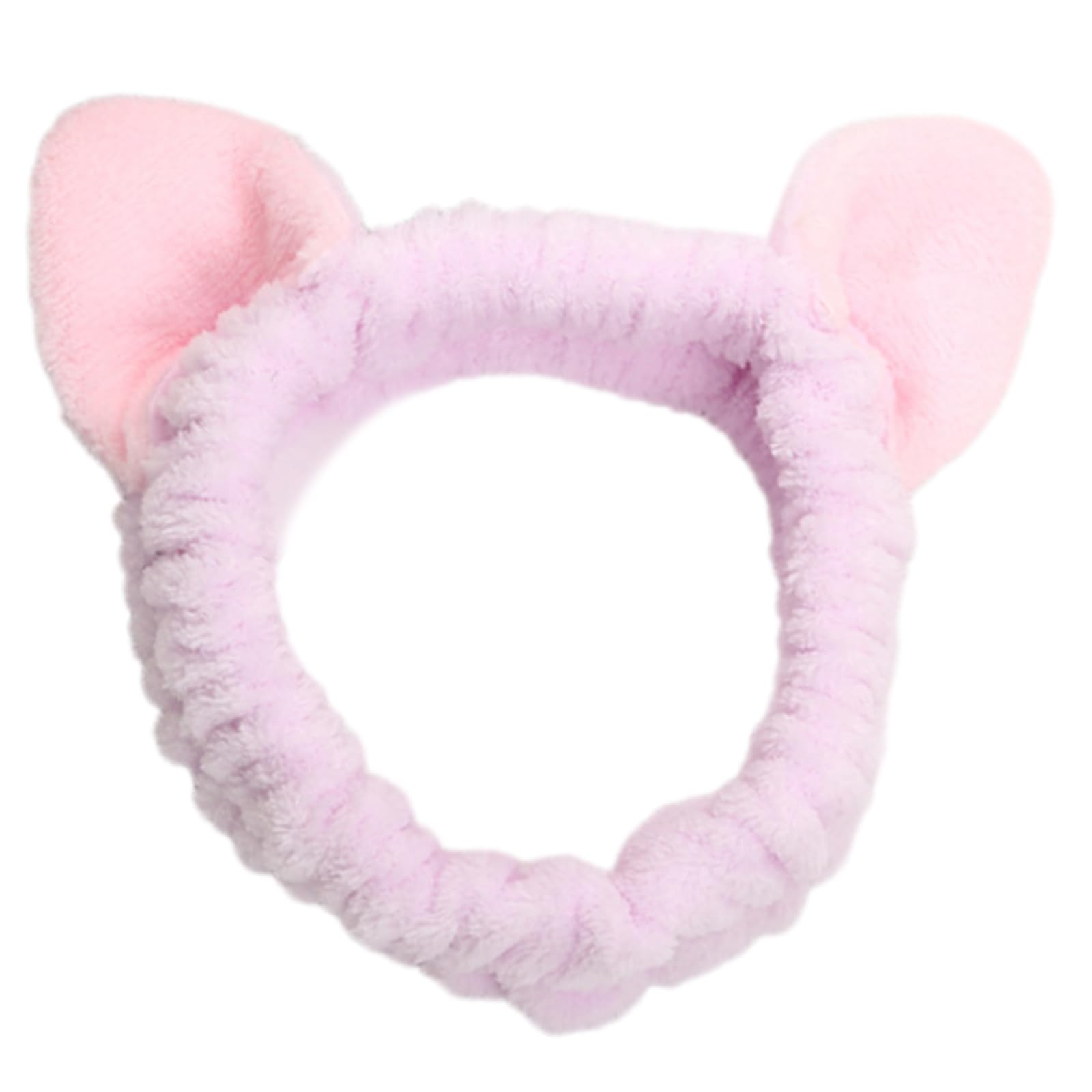 Fentency Lovely Plush Headband with Cats Ear for Women Girl Face Washing Birthday Party Gathering Hairband Skincare Accessories