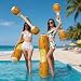 Imagen de 4 Piezas Inflable Flotante Juguetes de Fila