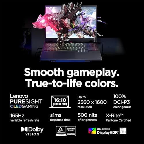 Image of Lenovo Legion 5i 16 inch Gaming Laptop - Intel Core Ultra 9 275HX - GeForce RTX 5060 - WQXGA (2560x1600) - Windows 11 Home-W /HDMI Cable (64GB RAM | 2TB PCIe SSD)