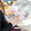 Skizzenbuch A4, Zeichenblock Skizzenpapier Zum Zeichnen Malblock 200g/m² Dickes Papier Spiralbindung für Künstler Kinder Studenten (60 Blatt/120 Seiten) #3