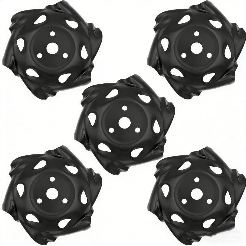Piezas de cortacésped Universal, Disco Garra dragón, Cuchilla for desmalezar, eliminación raíces, Accesorios maquinaria agrícola, 5 uds(5Pcs)