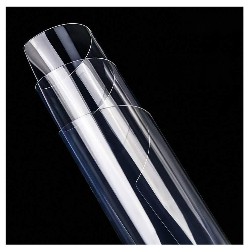 Tapis de chaise en TPU haute transparence, durable et élastique, protection de sol personnalisable (1,0 mm 70 x 70 cm), idéal pour la maison et le bureau, résistant aux rayures, design antidérapant