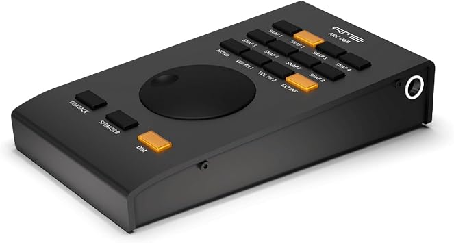 RME Advanced Remote Control USB | Programmable Controller for Fireface UFX+ and UFX II, Black