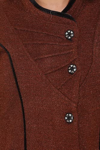 Image of Women Winter WEAR Full Sleeve Woolen Long Cardigan for Women Girls