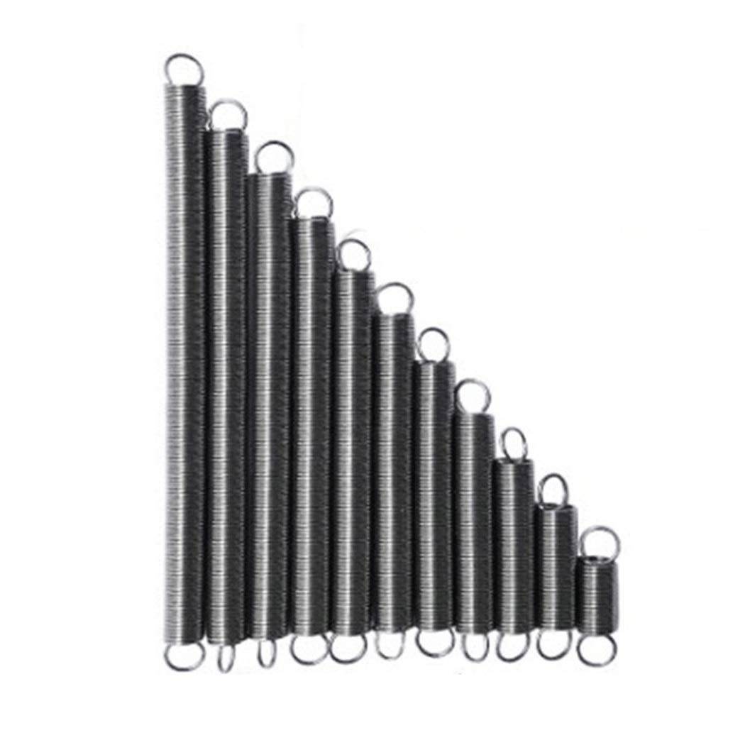 20 Pezzi Molle Di Compressione In Acciaio Inox 0.3mm X 2mm – Lunghezze Variabili 5-30mm – Micro Molle Di Precisione Per Riparazioni E Progetti Fai-Da-Te - 2