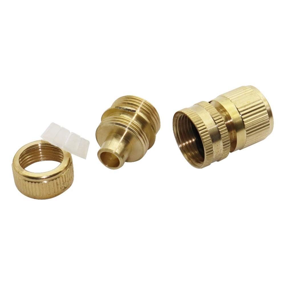Accesorios a prueba de fugas 10 Establece kits de agua de 3/4 "Conector rápido de hilo macho con 3/4" Conectores de hilo femenino de jardín Accesorios de agua