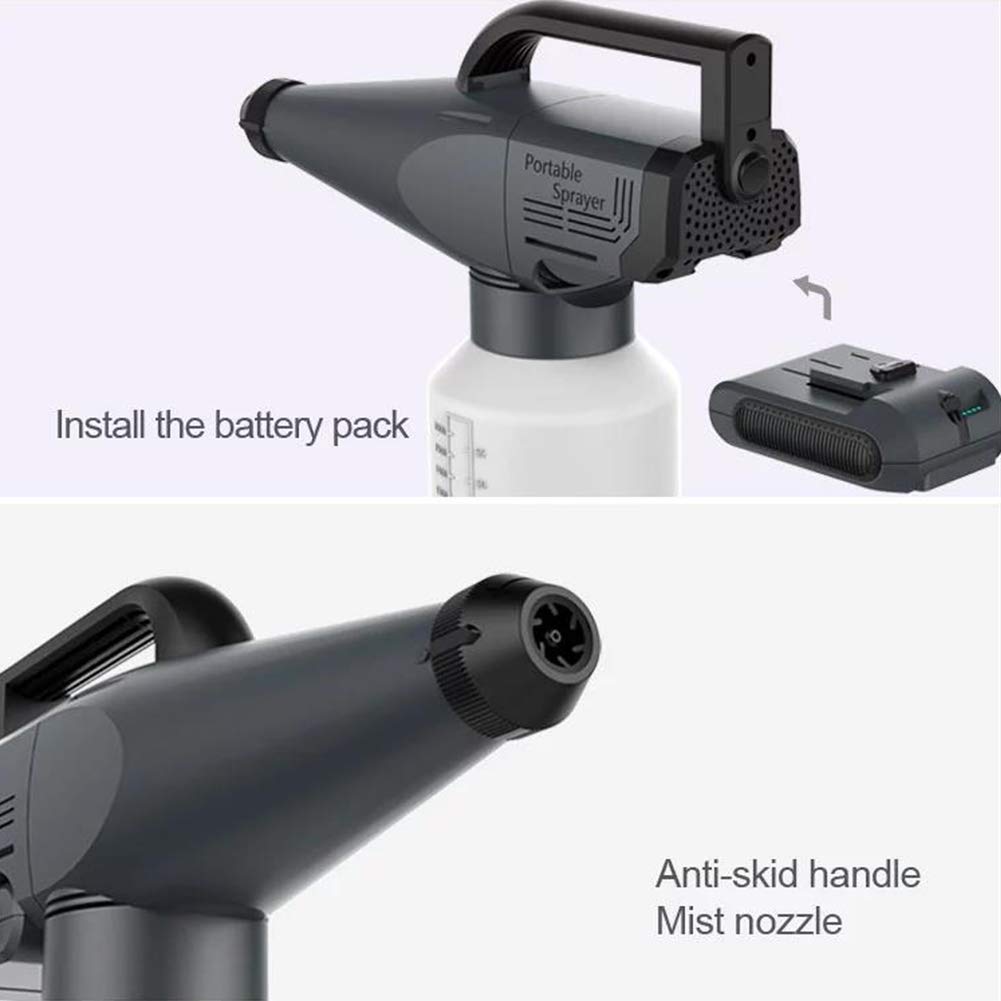 インターテクノロジー コードレス噴霧器 フォガーオン FOGGER-7000 Amazon.co.jp: 電気ULVフォガー噴霧器、ポータブルコードレス