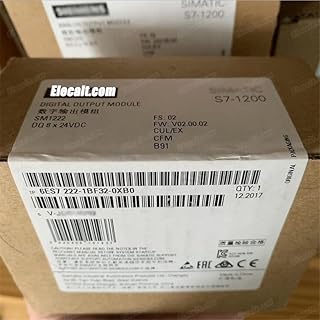 Davitu Motor Controller - Original 6ES7222-1BF32-0XB0 for SIMATIC S7-1200 Digital Output Module SM1222 6ES7 222-1BF32-0XB0 8 DO 24 V DC