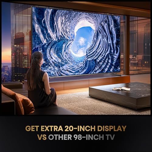 Hisense 100-Inch Class U8 Series Mini-LED ULED 4K UHD Google Smart TV (100U8K) - QLED, 480 Motion Rate, 144Hz Game Mode Pro, Dolby Vision IQ, HDMI 2.1, Alexa Compatibility, 2.1.2 Multi-Channel Audio - Image 6