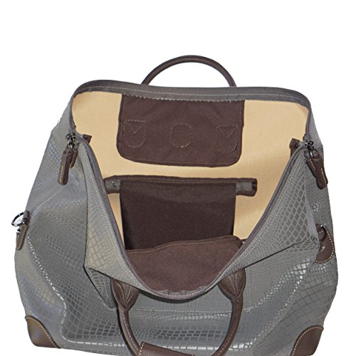 Bric's Mysafari 18 Inch Cargo Overnight Duffle Bag, Smoke, One Size