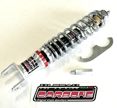 AMMORTIZZATORE POSTERIORE REGOLABILE VESPA 50 90 125 PRIMAVERA ET3 PX/PE 125/150/200 PX ARCOBALENO PX FRENO A DISCO SUPER 150 SPRINT VELOCE RALLY 200 GL GTR TS LML STAR