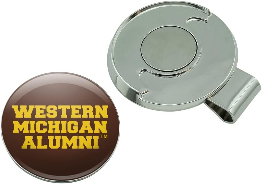 review GRAPHICS & MORE Western Michigan University Alumn Golf Hat Clip with Magnetic Ball Marker