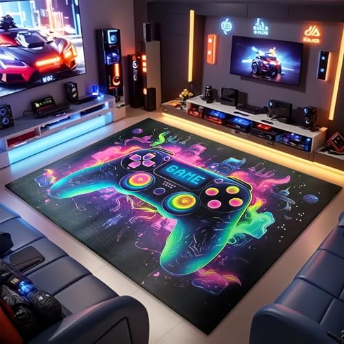 Alfombra Gaming para Niños 119x160 cm Antideslizante miniatura 1