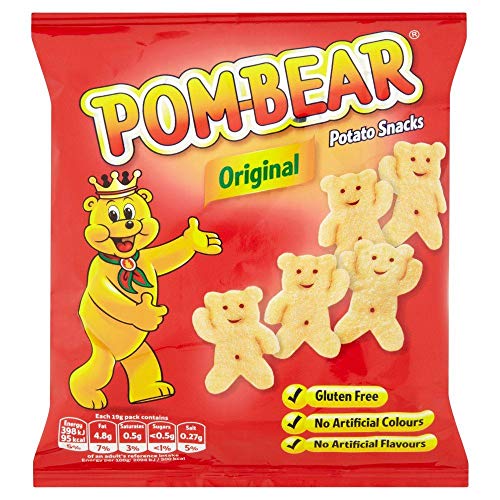 Pom-Bear Original (Box of 36 x 19g Bags)