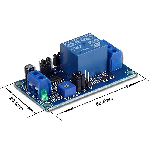 UCTRONICS DC 12V Time Delay Relay Module for Smart Home, Tachograph ...