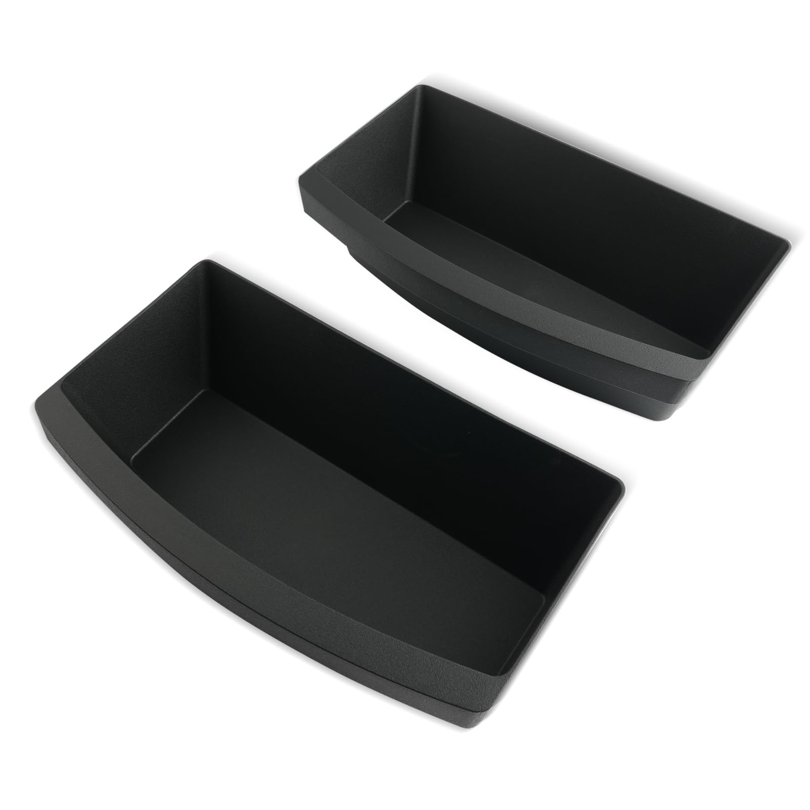 2 PCS Organisateur de Siège pour Tesla Model Y 2025, Boîte de Rangement sous le Siège Avant, Compartiment Caché, Accessoires pour Tesla Model Y 2025 Juniper (TPE)