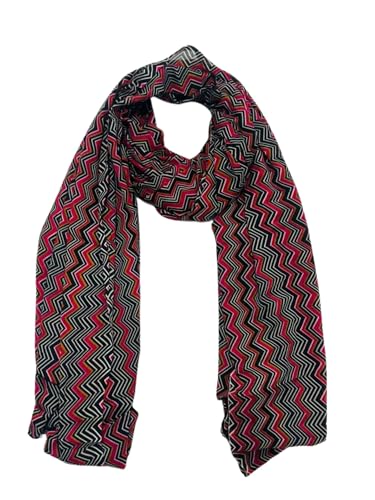 Image of Yash Gallery Women's Poly chiffon Floral Print Dupatta for Women's and Girls