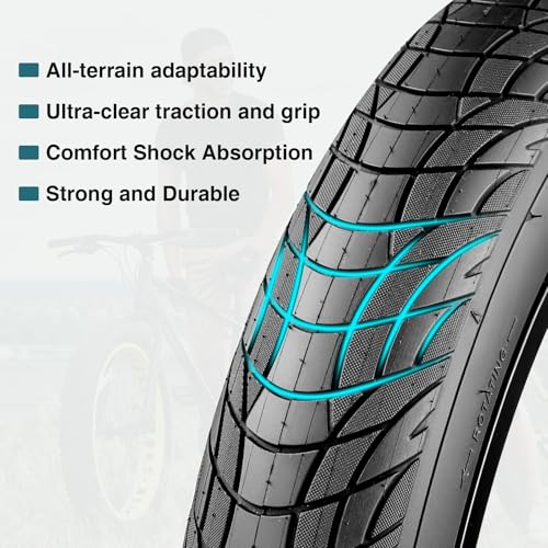 WEEROCK 20x3.0 Electric Bike Tire