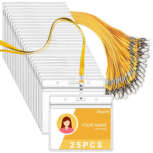 Badge plastique transparent Segarty : protégez vos cartes d'identité contre la pluie