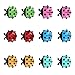HEMOTON 12Pcs Coccinelle Magneti Frigo Mini Forma Coccinella Magneti Frigorifero Abbellimenti Decorativi Coccinelle Magneti Ufficio Cucina per Armadietto Serratura Regali di Natale