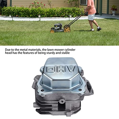 Pilipane Cylinder Head,Cylinder Head Replacement,Cylinder Head Garden Tool Supplies,Cylinder Head Lawnmower Replacement Part Metal Material for GX160 Lawn Mower Engine