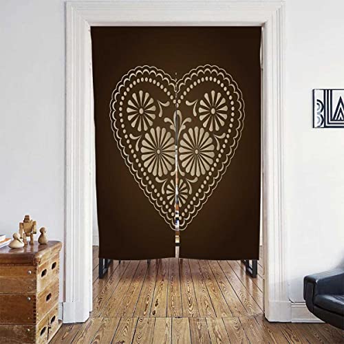 g a O  ̂ Ԏd؂ }`bNȃn[g̃p^[ hAJ[ep[eBVXN[plJX^^yXg[ 85x180cm