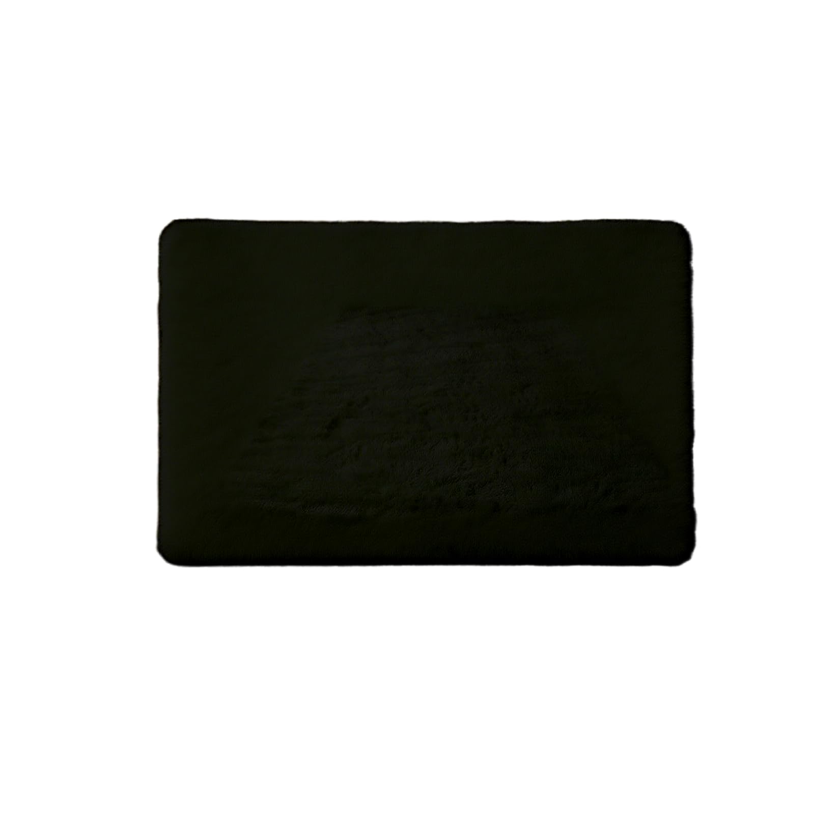 Tapis Extérieur Antidérapant 150x200 Cm HOCEDO - Polyester Torsadé, Doublure Caoutchouc, Noir, Chaud Et Moelleux