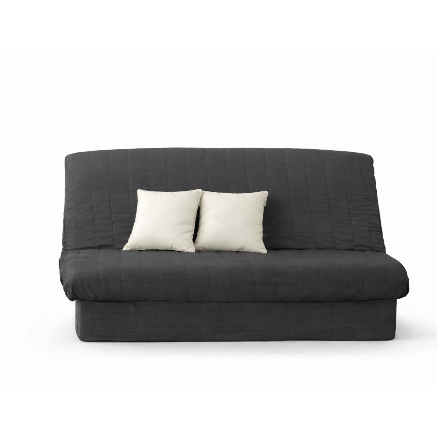 Housse De Clic Clac Matelassée Anthracite