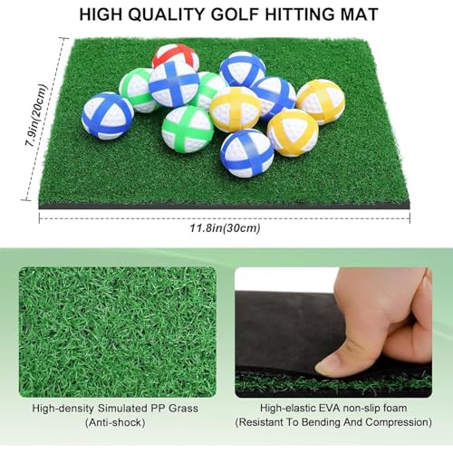Tapis de golf d'entraînement interchangeable et nomade pour intérieur et extérieur