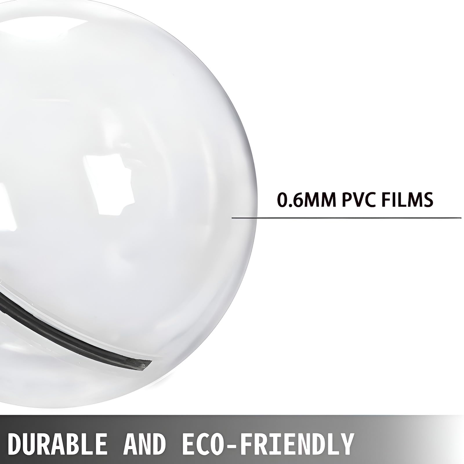 Water Walking Ball z elektryczną pompą powietrza, nadmuchiwana wałka, przezroczysta piłka do zabawy PCV, do basenu zabawki rozrywkowe 1.8m