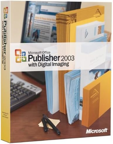 Microsoft Publisher with Digital Imaging 2003 [Old Version]