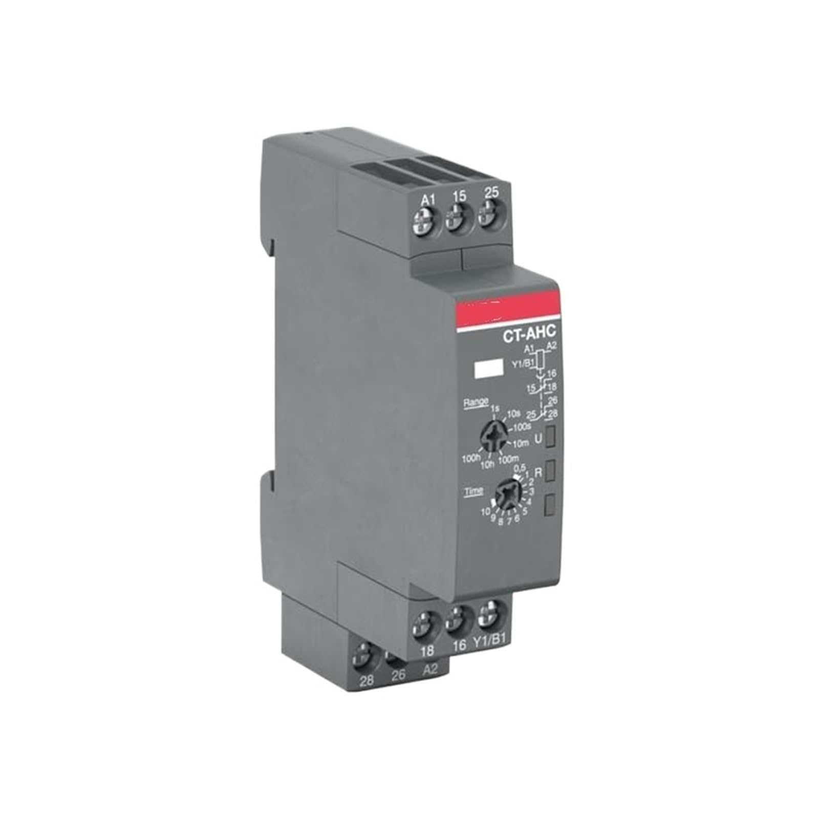 SBSSYVLMV 10230083 CT-AHC.12 1SVR508110R0000 Relay Off-delay 1c/o 24-48VDC/24-240VAC