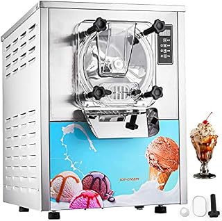 VEVOR 1400W Commercial Ice Cream Machine 5.3Gallon per Hour Hard Serve LED Display